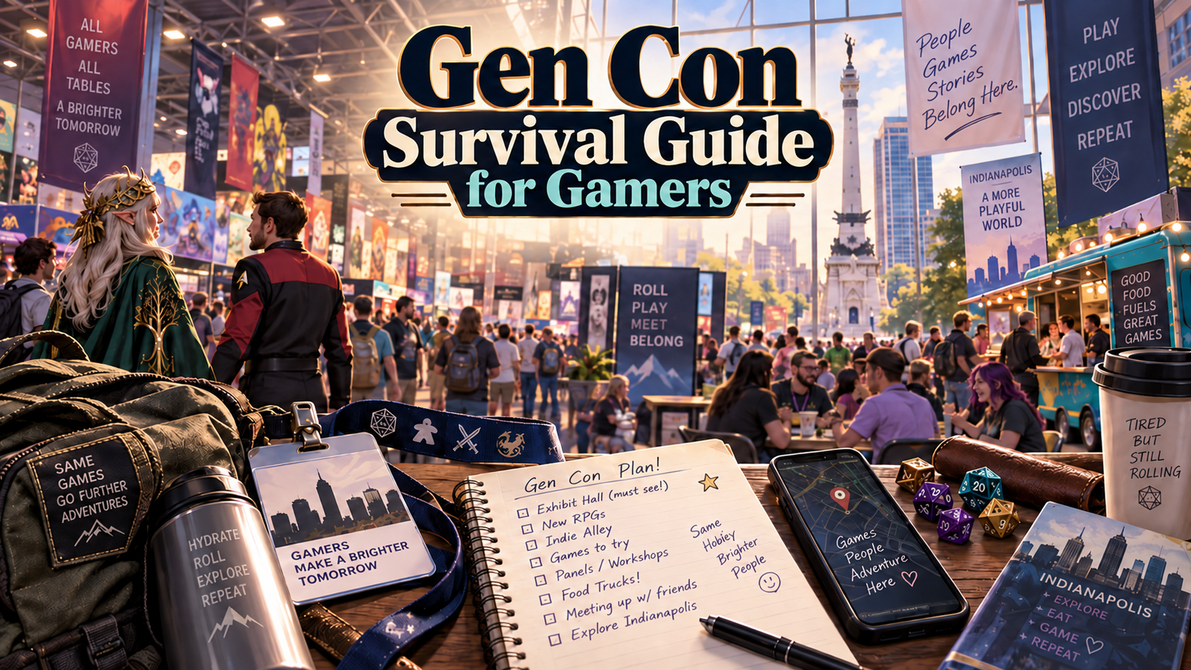 Gen Con Survival Guide for Gamers: 2027 Edition